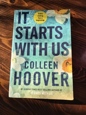 It Starts With Us by Colleen Hoover #1 Selling Author
